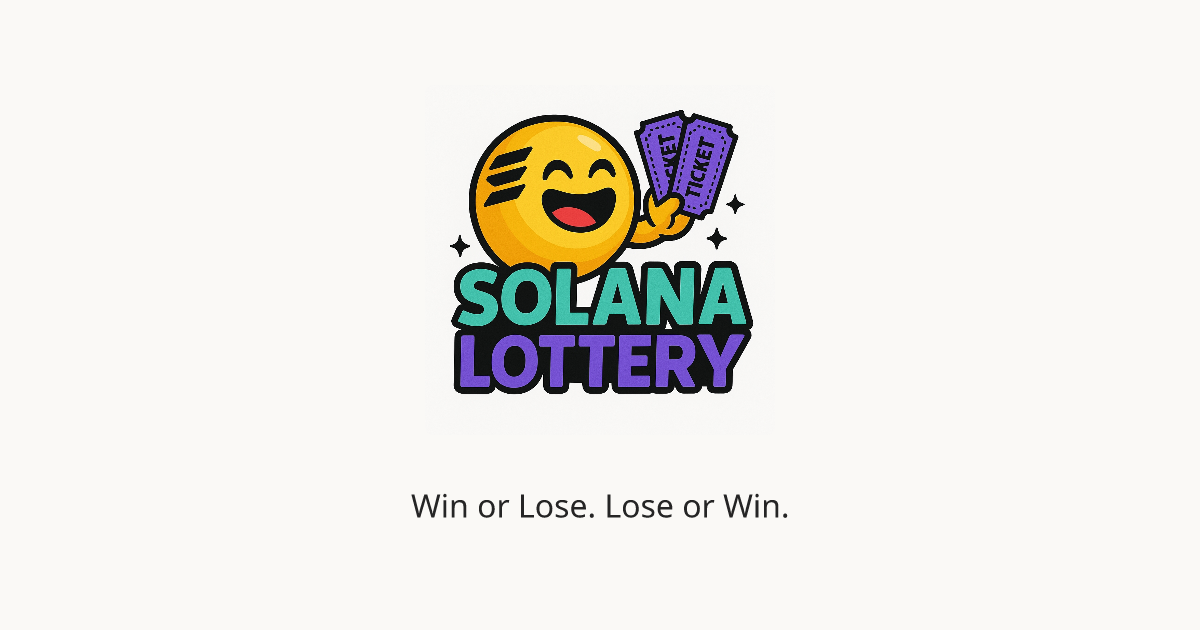 Solana Lottery - Farcaster Mini Apps